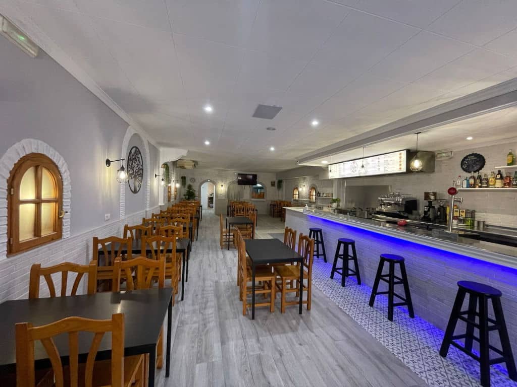 Restaurante del Hostal Avenida Madrid